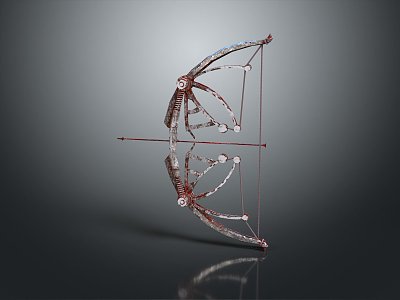 Modern crossbow 3d model