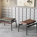 New Chinese Stool Combination 3d model