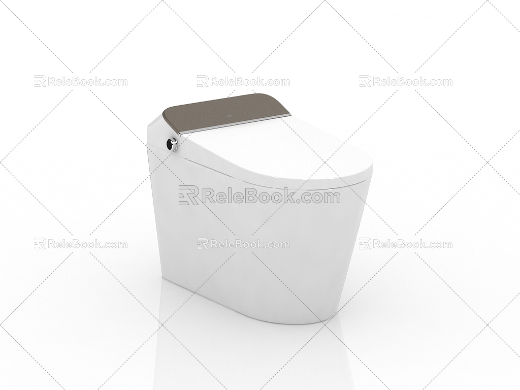 Sanitary Smart Toilet Toilet 3d model