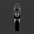 Futuristic Sci Fi Weapon with Metallic Finish Sleek Grip and Advanced Energy Core