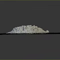 Food Grade White Powder Ingredient with Small Package on Dark Surface