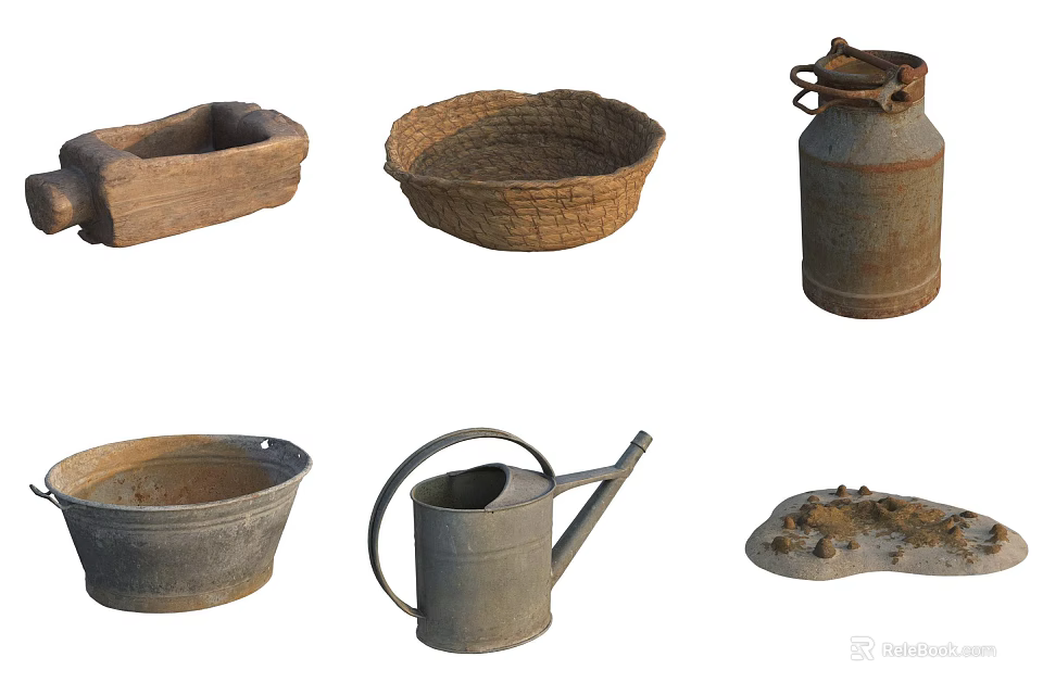 Essential Hardware Tools Collection Featuring Durable Manual And Household Equipment For DIY Projects 3d model