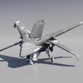 Unmanned Interceptor 3d model