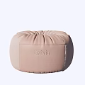 Modern Lazy Sofa Pink Lazy Sofa 3d model