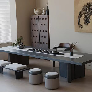 Modern Tea Room 3d model