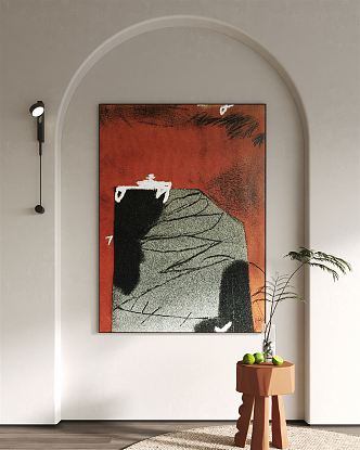 Quiet Decorative Paintings 3d model