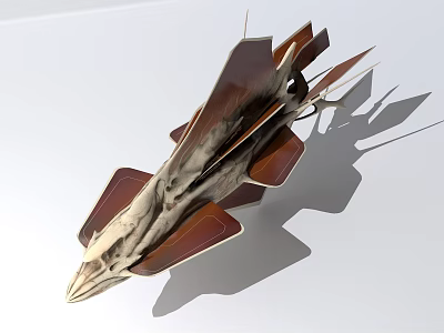 Advanced Precision Medical Device With Metallic Surface And Wing Like Components Structure 3d model