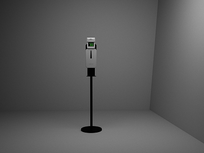 Modern detector temperature detector 3d model