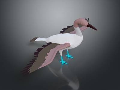 bird game animal cartoon animal realistic animal 3d model