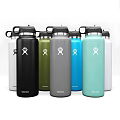 Hydro Flask Insulated Water Bottles In Multiple Colors For Kitchen Use 3d model