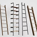 Hardware Tools Various Ladders With Different Materials And Durable Designs For Home Improvement 3d model