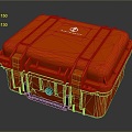 Toolbox tin box iron box plastic box 3d model