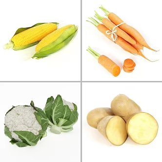 Vegetables 3d model