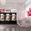 Light Luxury Cosmetics Store 3d model