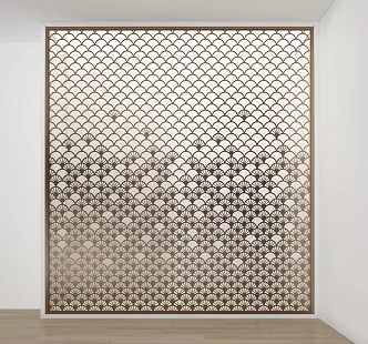 Modern Partition Screen Partition Wall Screen Wall Hollow Partition Hollow Screen 3d model
