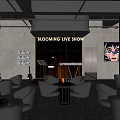 Music Bar Modern Bar 3d model