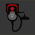 Efficient Household Vacuum Cleaner As Practical Daily Electrical Appliance With Modern Design