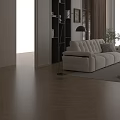 Modern Multiplayer Sofa 3d model