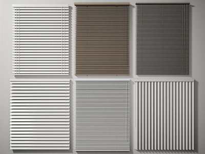 Modern venetian blinds model