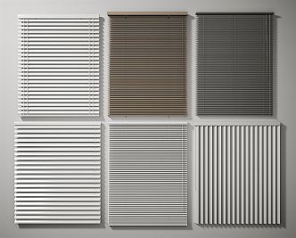 Modern venetian blinds 3d model