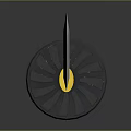 Samurai Sword Featuring Sharp Metal Blade Red Black Decorative Handle Circular Guard And Shiny Surface