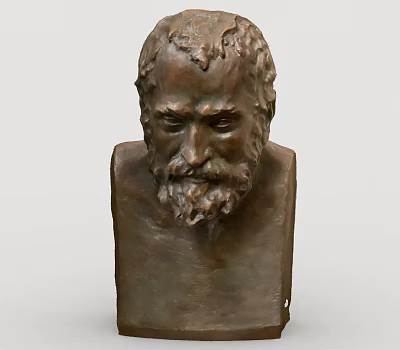 bronze figure 3d model