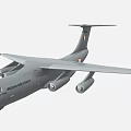 Indian Air Force Fighter Jet With Four Engines And National Insignia