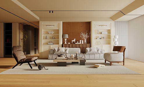 Living room 3d model