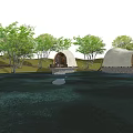 Unique Detached Villa On Water With Natural Surroundings And Green Trees