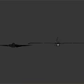 Aerospace Propulsion System Two Black Propellers Design For Space Exploration
