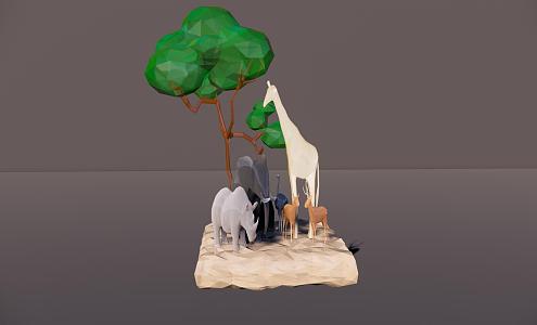 fauna 3d model