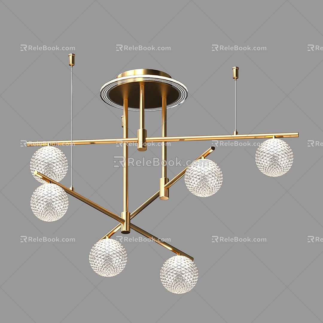 Simple Light Luxury Chandelier model