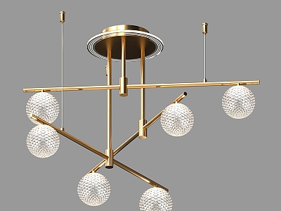 Simple Light Luxury Chandelier model