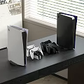 Game console game remote control 3d model