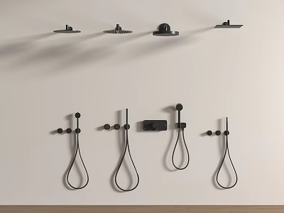 Shower Combination Shower 3d model