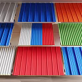 Colorful Corrugated Sheet Components With Multiple Colors And Durable Construction Material