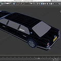 Black Luxury Limousine Car With Stylish Exterior And Elegant Design