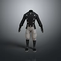 Stylish Apparel Collection Including Black Jacket Light Colored Pants and Black Boots for Daily Use