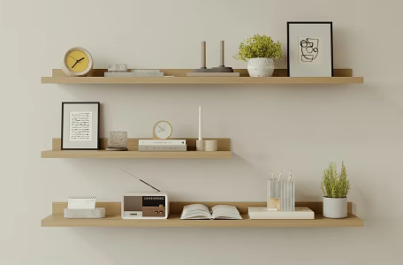 Modern ornaments combination 3d model