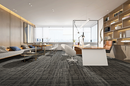 Hyundai Office Chairman General Manager Office 3d model