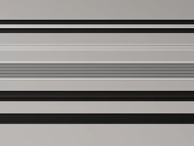 Stylish Air Conditioner Vent With Striped Patterns 3d model