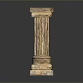 Columns Stone Columns Stone Columns Old Columns Roman Columns Roman Columns Classical Columns Greek Columns 3d model
