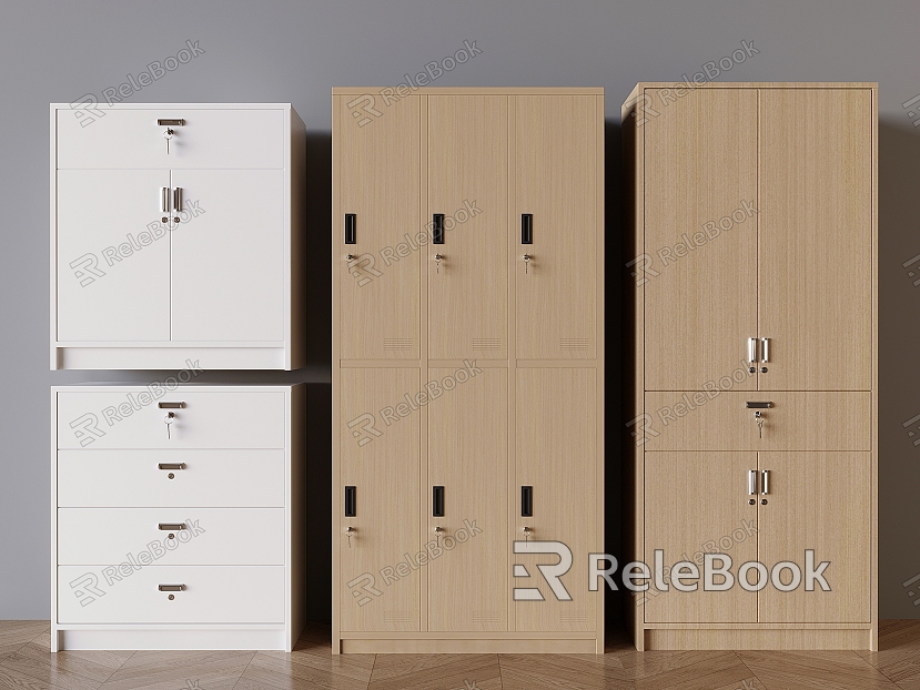 Modern Filing Cabinet Filing Cabinet Office Storage Cabinet model