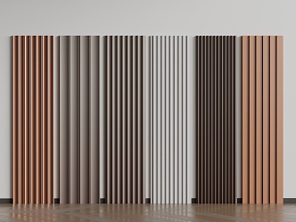 Modern wall panel 3d model