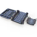 Industrial Metal Equipment Platforms With Different Sizes And Structural Design