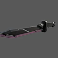 Game Weapon dagger 3d model