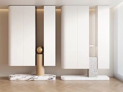 Shoe Cabinet Entrance Cabinet Suspension Cabinet View Cabinet Shoe Cabinet Minimalist Shoe Cabinet 3d model