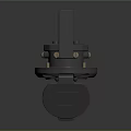 Durable Automotive Component with Open Lid and Internal Metal Contact Points