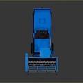 New Holland Blue Agricultural Combine Harvester For Farm Harvesting Operations