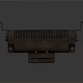 Industrial Black Metal Mechanical Component With Connecting Parts And Fixed Structure